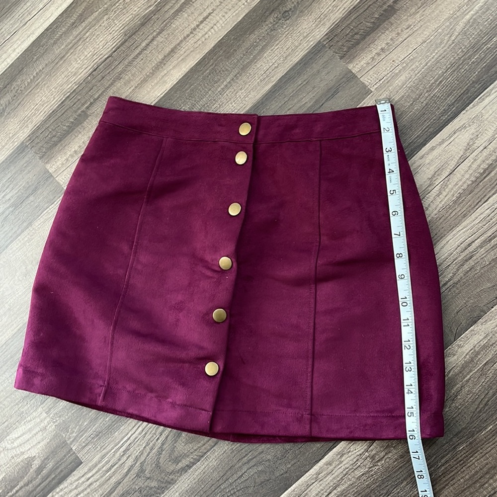 Old Navy Suede Skirt - Picture 5 of 6